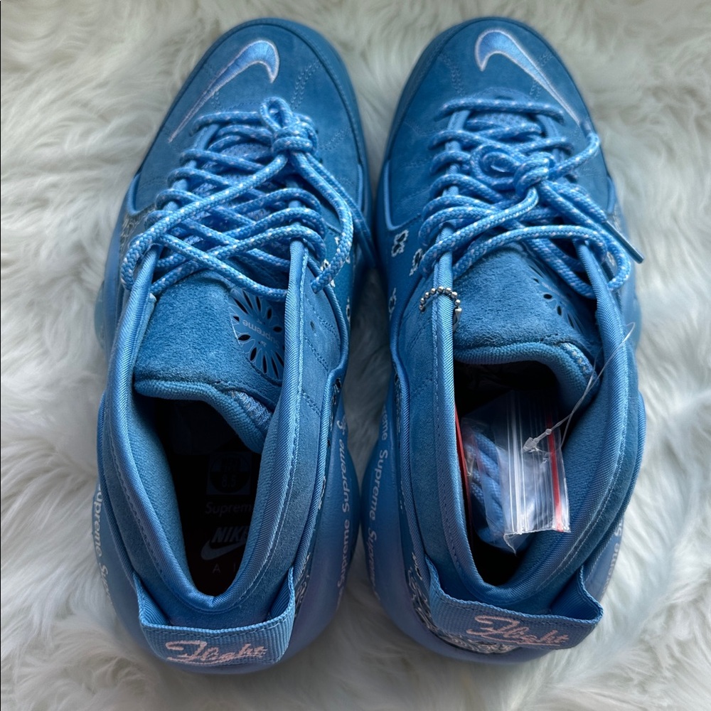 Nike x Supreme Air Zoom Flight 95 SP 'University Blue - Picture 4 of 9